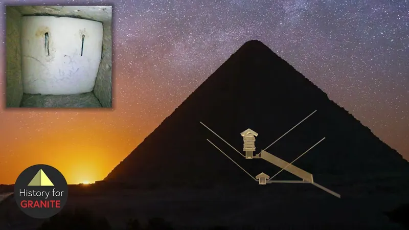 Stillbild ur “Finishing the Great Pyramid's Air-Channel Saga”.