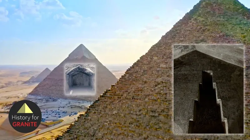 Stillbild ur “Why Pyramid Chambers Don't Add Up”.